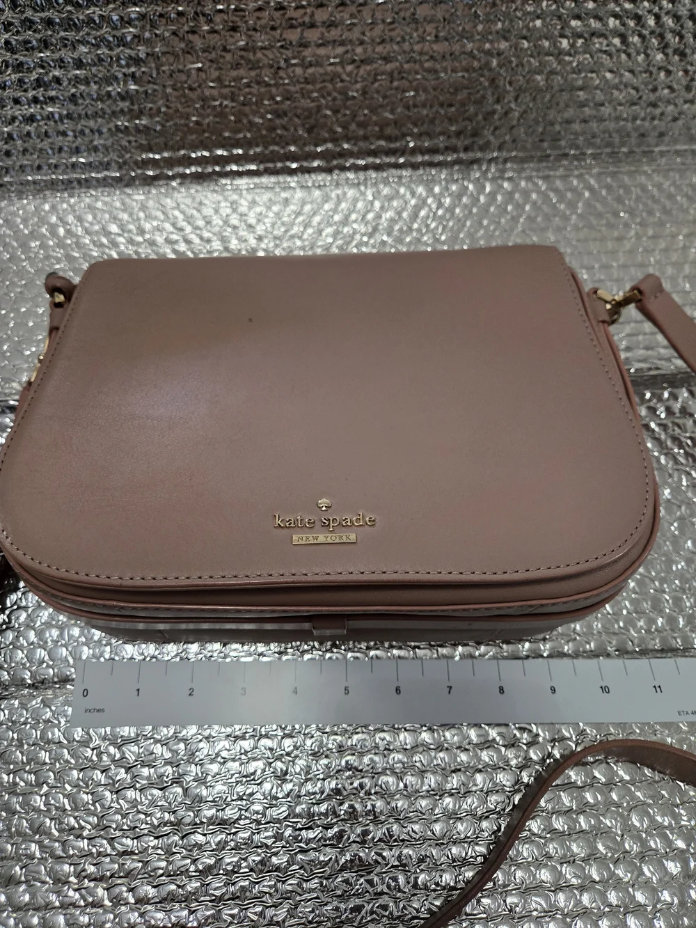 kate spade Dusty Pink Leather Crossbody Bag